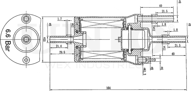 Фильтр топливный (Unio). Артикул FLT-55003
