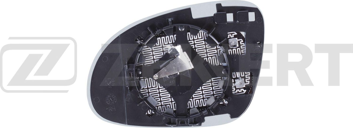 Зеркальное стекло бокового зеркала Zekkert. Артикул SP-1007