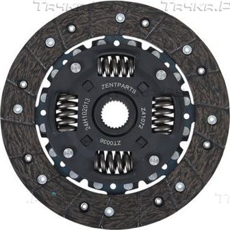 Диск сцепления Zentparts для Renault Symbol ll 2008-2014. Артикул Z41072