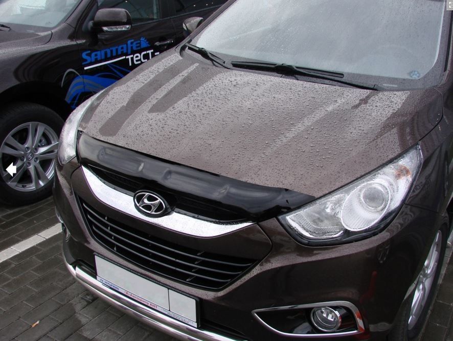 Дефлектор SIM для капота Hyundai ix35 2010-2015. Артикул SHYIX351012