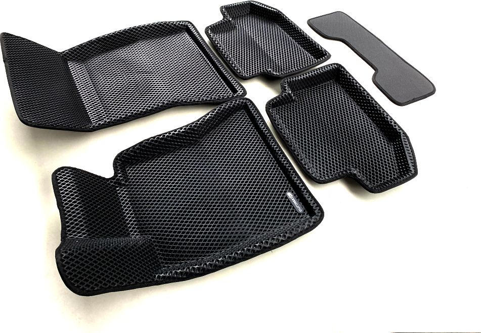 Коврики Euromat 3D EVA для салона BMW 5 F10 рестайлинг 2013-2016. Артикул EM3DEVA-001218