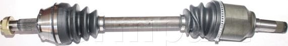 Полуось (привод в сборе, приводной вал) Formpart. Артикул 14380035/S