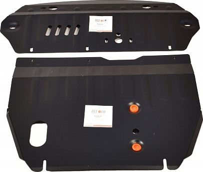 Защита Alfeco для картера и КПП Mitsubishi Eclipse III 2000-2005. Артикул ALF.14.53