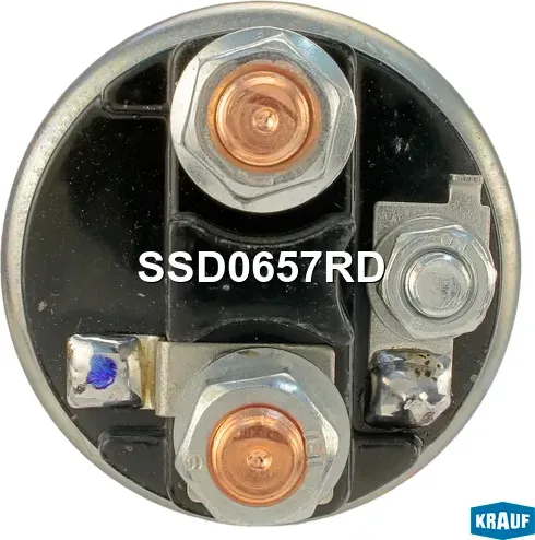 Втягивающее реле стартера Krauf. Артикул SSD0657RD