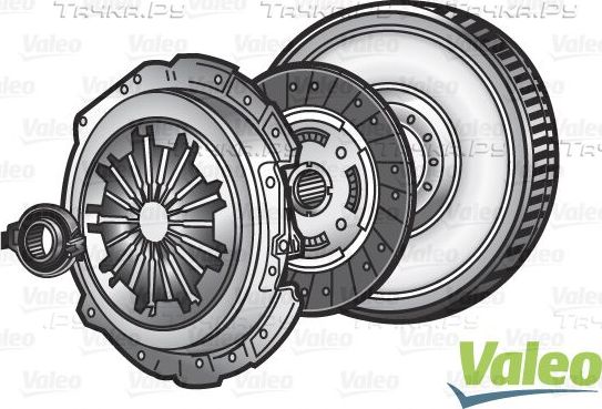 Сцепление (комплект) Valeo KIT4P - CONVERSION KIT для Audi A3 II (8P) 2005-2006. Артикул 835047