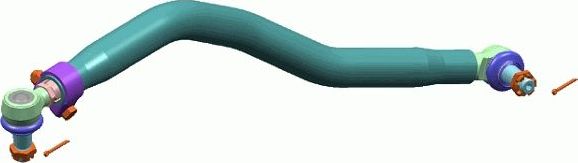 Рулевая тяга продольная Lemforder для Renault Kerax 2001-2026. Артикул 33584 01