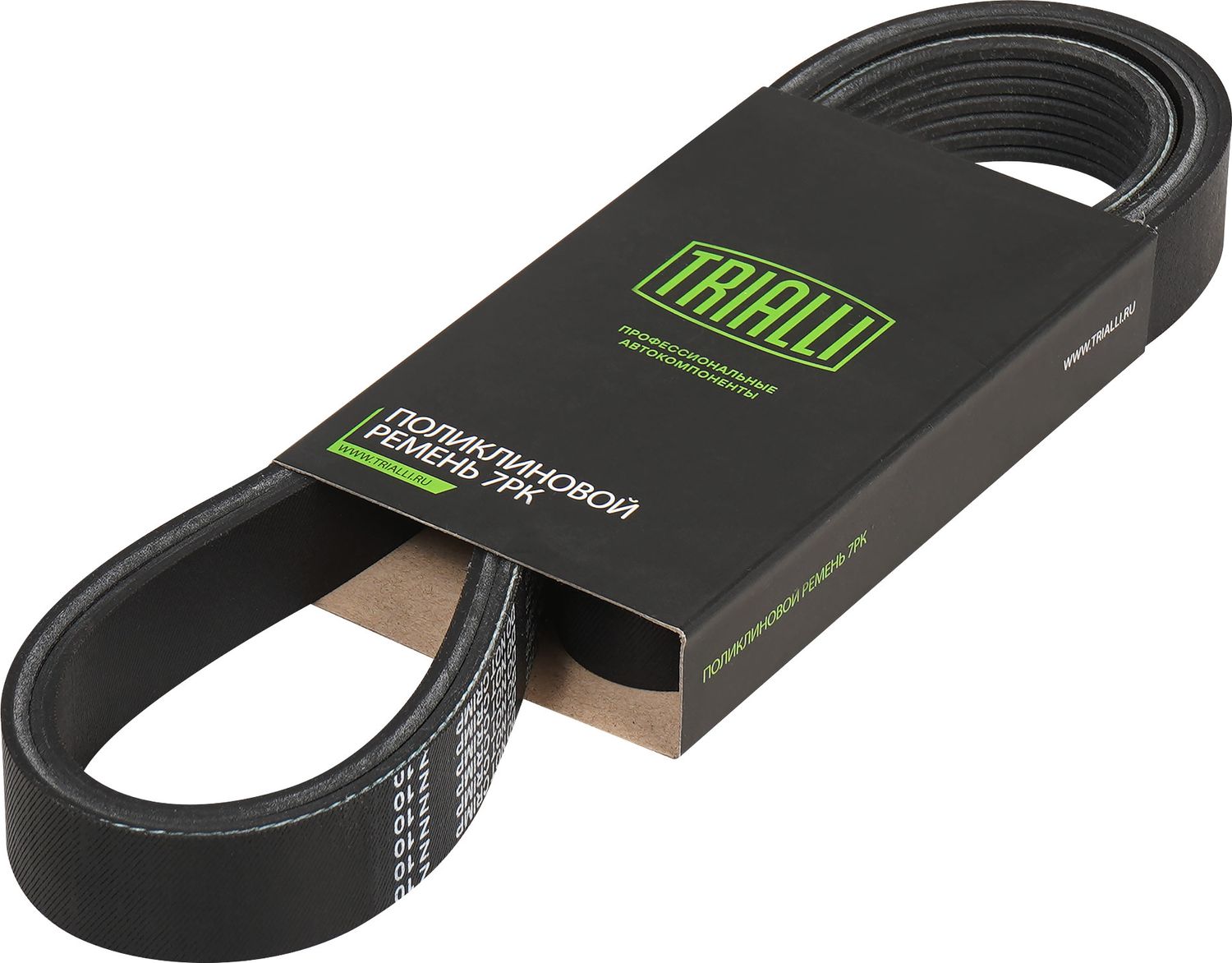 Приводной ремень поликлиновой Trialli (EPDM (Этилен-пропиленовый каучук)). Артикул 7PK1666