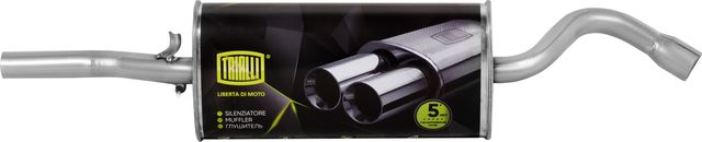 Глушитель (задняя часть) Trialli для Audi 80 IV (B3) 1986-1991. Артикул EMM 1804