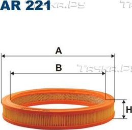 Воздушный фильтр Filtron. Артикул AR 221