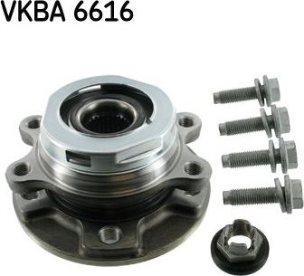 Ступичный подшипник (комплект) SKF. Артикул VKBA 6616