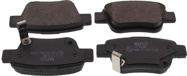 Тормозные колодки MAPCO задние для Toyota Avensis I 2000-2003. Артикул 6833