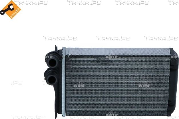 Радиатор отопителя (печки) NRF EASY FIT для Volkswagen Bora 1998-2013. Артикул 53402