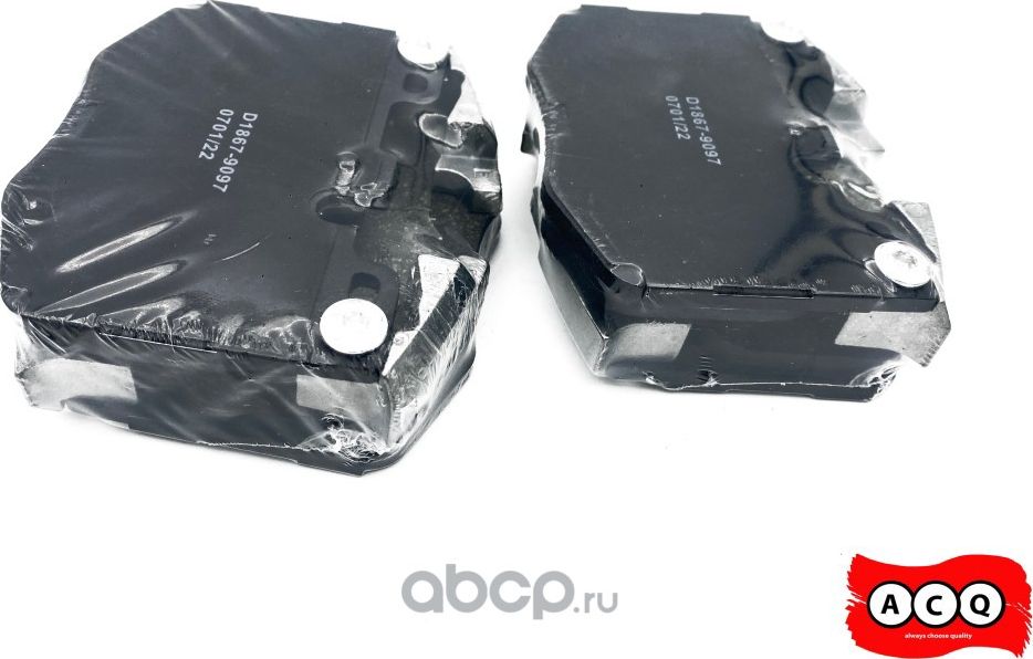 Комплект тормозных колодок, дисковый тормоз (ACQ). Артикул ANB8457