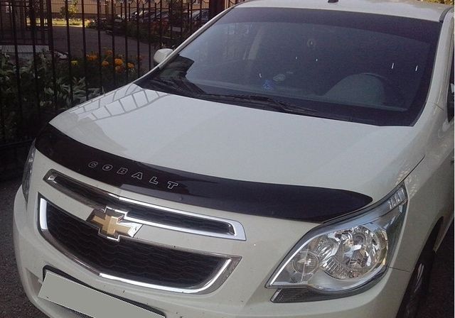 Дефлектор Vip-Tuning для капота Chevrolet Cobalt II 2011-2016. Артикул CH036
