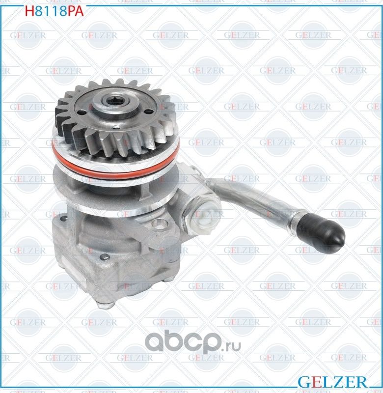 H8118PA Насос гидроусилителя руля VW Transporter T5, VW Multivan 2003 (Аналог) (Gelzer). Артикул H8118PA