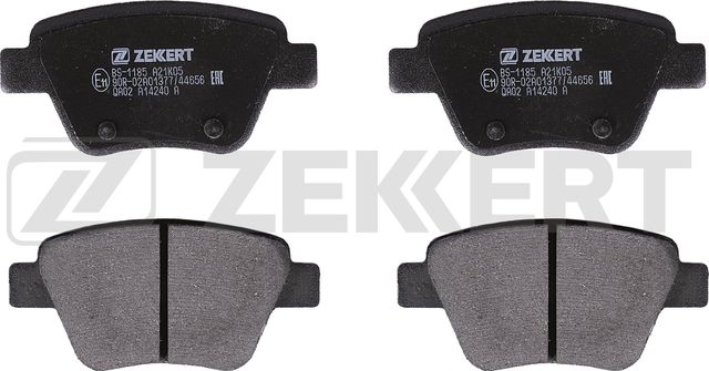 Тормозные колодки Zekkert задние для Audi A1 I (8X) 2010-2015. Артикул BS-1185