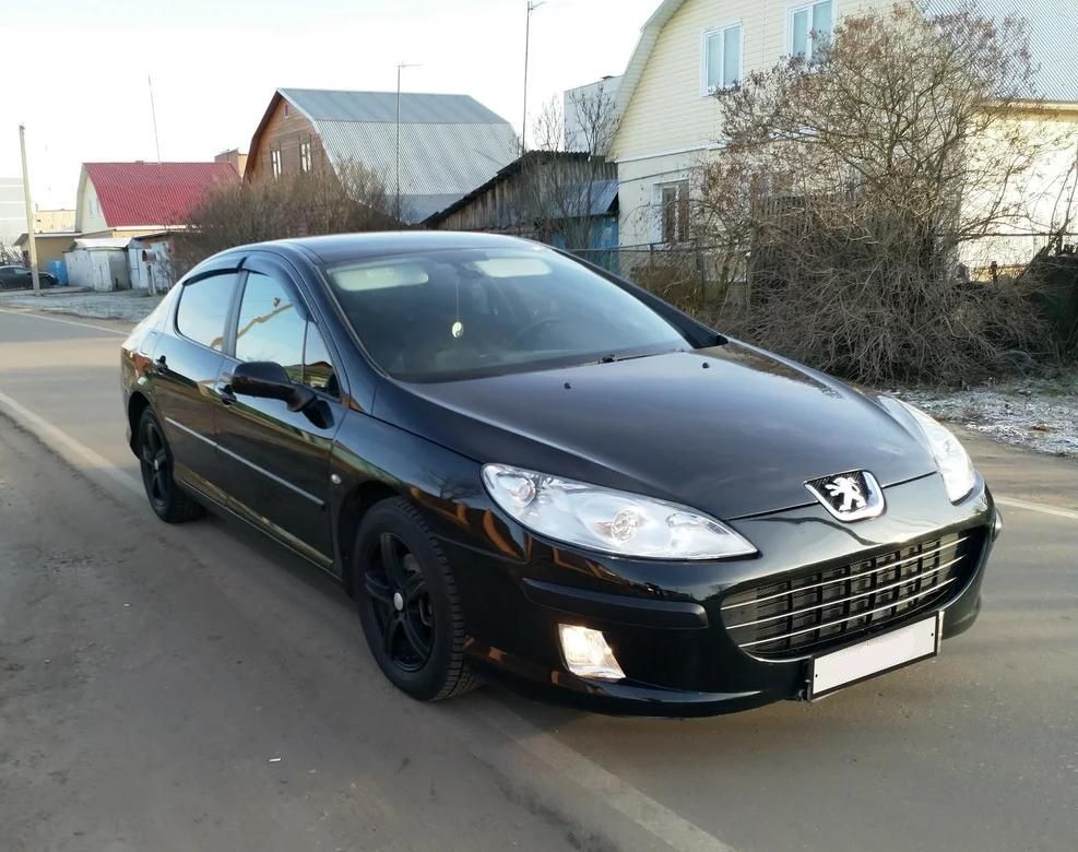 Дефлекторы Cobra Tuning для окон Peugeot 407 седан 2004-2010. Артикул P10804