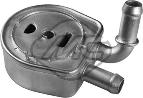 Радиатор масляный (маслоохладитель) для двигателя Metalcaucho. Артикул 39036