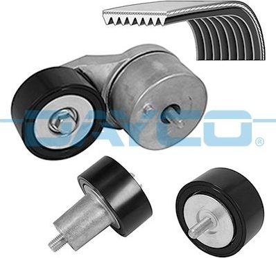 Приводной ремень поликлиновой с роликами (комплект) Dayco. Артикул KPV241HD