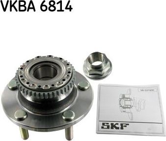 Ступичный подшипник (комплект) SKF. Артикул VKBA 6814