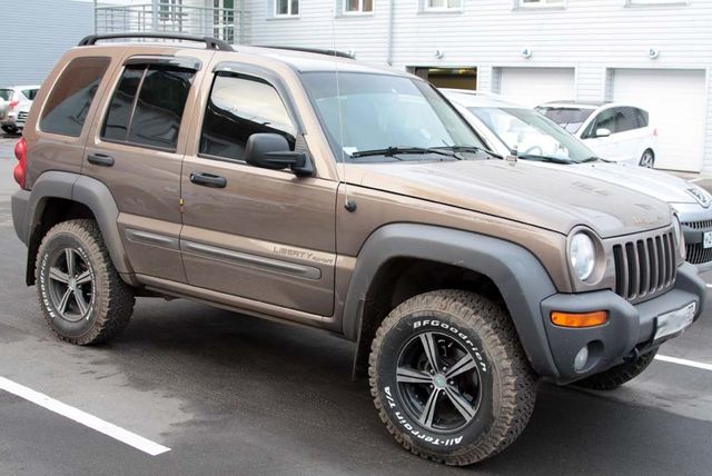 Дефлекторы V-Star для окон Jeep Cherokee KJ (Cherokee в России, Liberty в США) 2002-2007. Артикул D37037