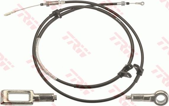 Трос ручника (тросик ручного тормоза) TRW. Артикул GCH707