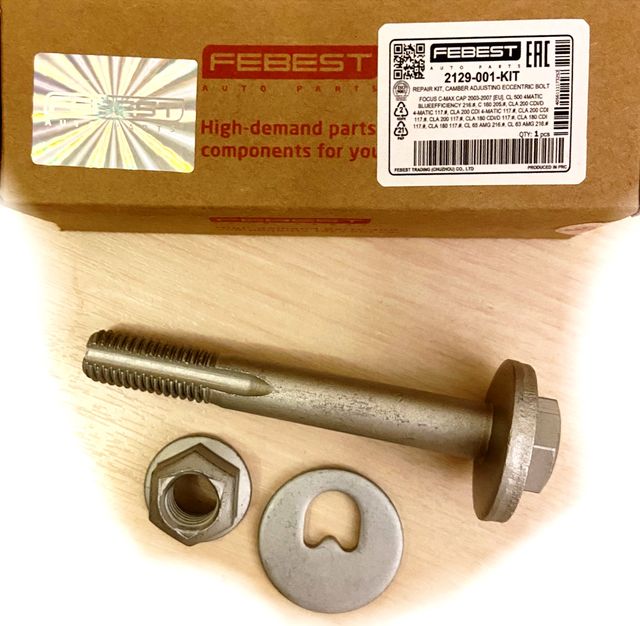 Болт развальный Febest для Volvo V50 I 2004-2012. Артикул 2129-001-KIT