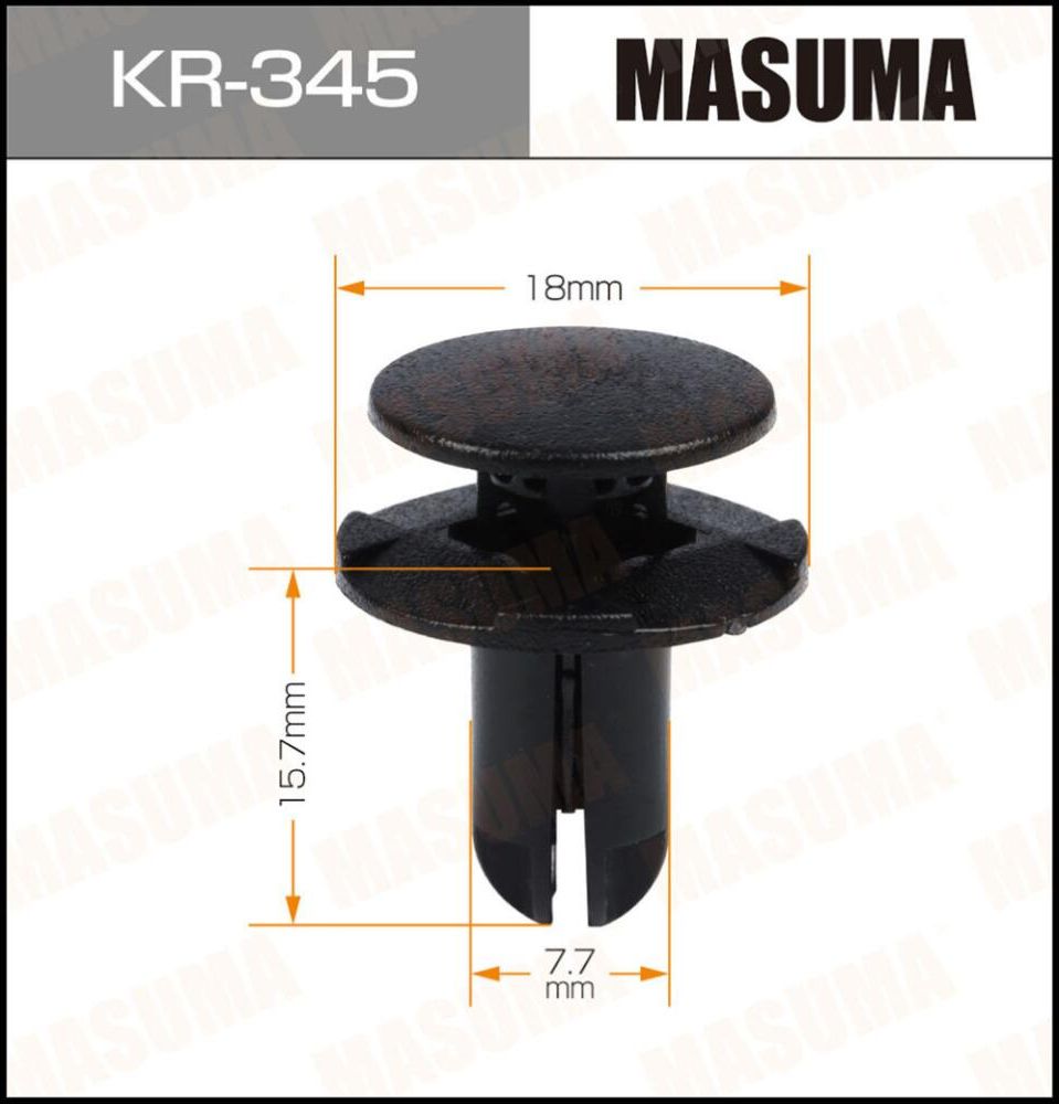 Клипса Masuma. Артикул KR-345