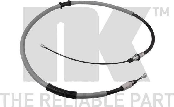Трос ручника (тросик ручного тормоза) NK. Артикул 9039165