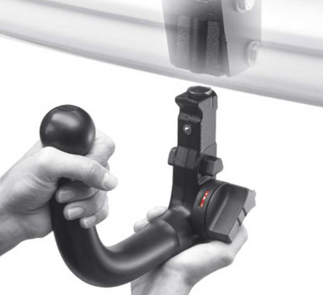 Фаркоп Brink (Thule) для Land Rover Range Rover Evoque I 2014-2018. Быстросъемный крюк. Артикул 590700