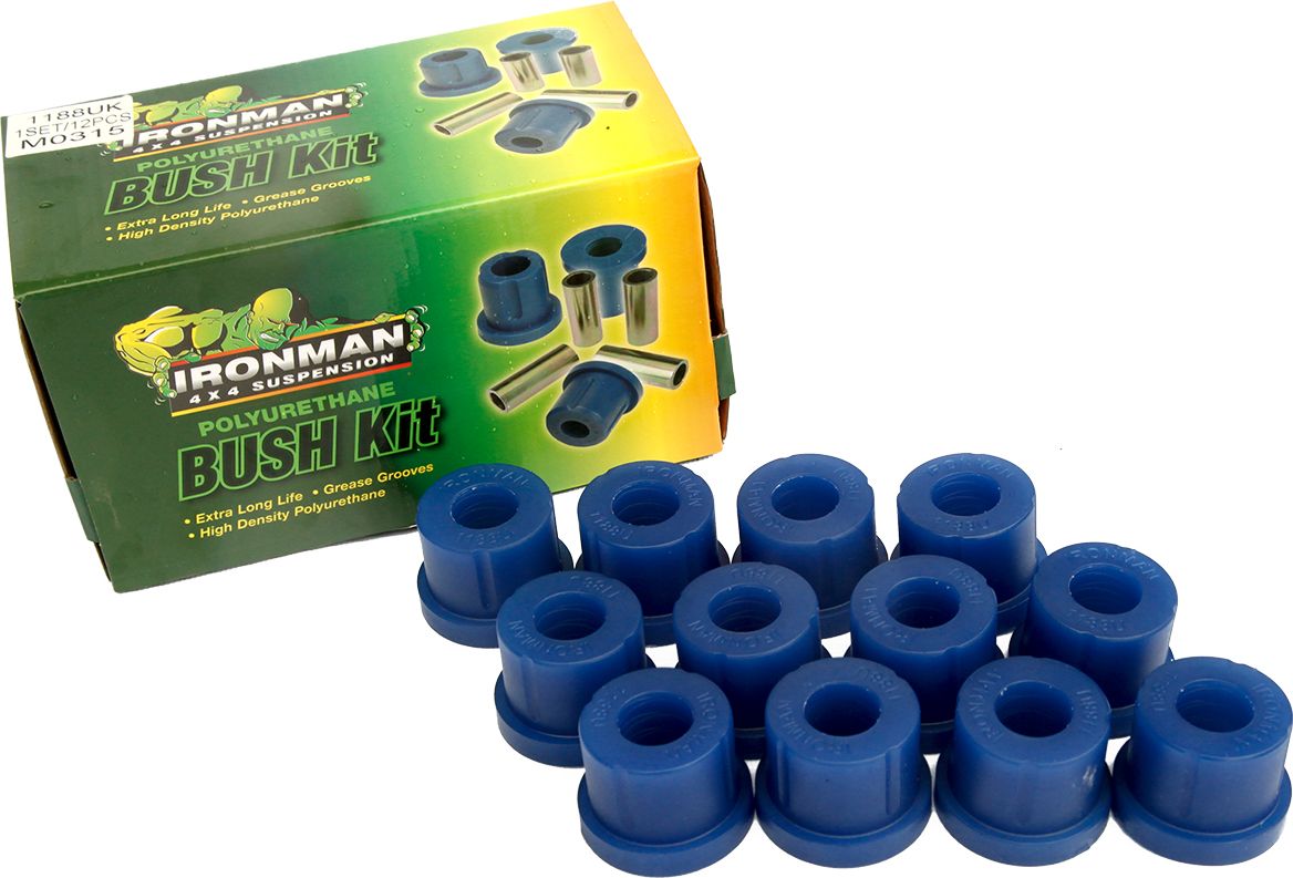 Втулки задних рессор Ironman для УАЗ Хантер всех моделей 2003-2026. Артикул 1188UK