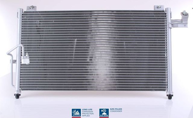 Радиатор кондиционера (конденсатор) Nissens (алюминий) для Mazda Premacy I (CP) 1999-2005. Артикул 94742