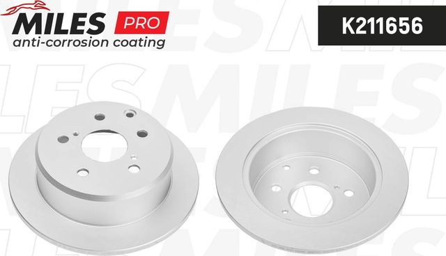 Тормозной диск Miles для Toyota Cresta V (X100) 1996-2001. Артикул K211656