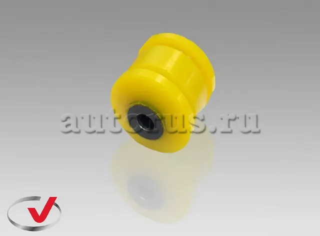 Сайлентблок полиуретановый, усиленный (передний) заднего продольного рычага (Vtulka). Артикул 2806097