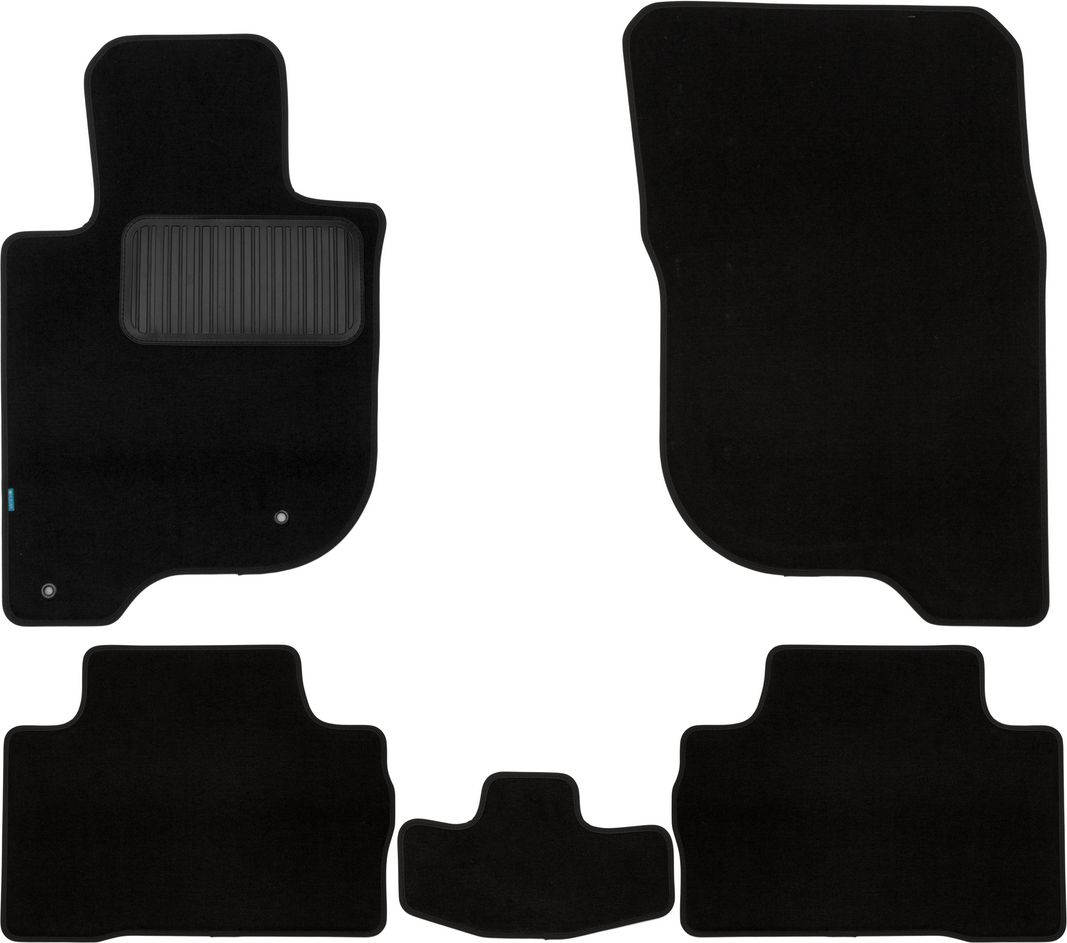 Коврики Klever Premium для салона Mitsubishi Pajero Sport III кроссовер 2015-2026. Артикул KLEVER03353222110kh