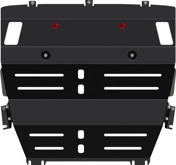 Защита Шериф (2,5 мм) для картера и КПП Geely Atlas I 2016-2022. Артикул 28.3768