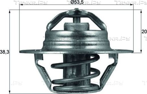 Термостат Mahle Behr для Peugeot 605 1991-1999. Артикул TX 88 82D