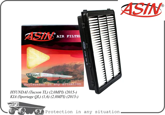 Фильтр воздушный (Asin). Артикул ASINFA2326