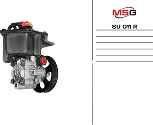 Насос ГУР восстановленный Subaru Impreza 1992-2002, Subaru Legacy 1993-1998 (MSG). Артикул SU011R