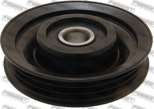 Натяжной ролик (натяжитель) приводного поликлинового ремня Febest. Артикул 0287-E11