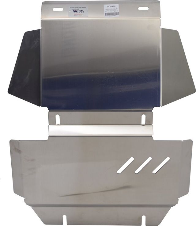 Защита алюминиевая АВС-Дизайн для картера Cadillac Escalade III 2010-2014. Артикул 04.02ABC