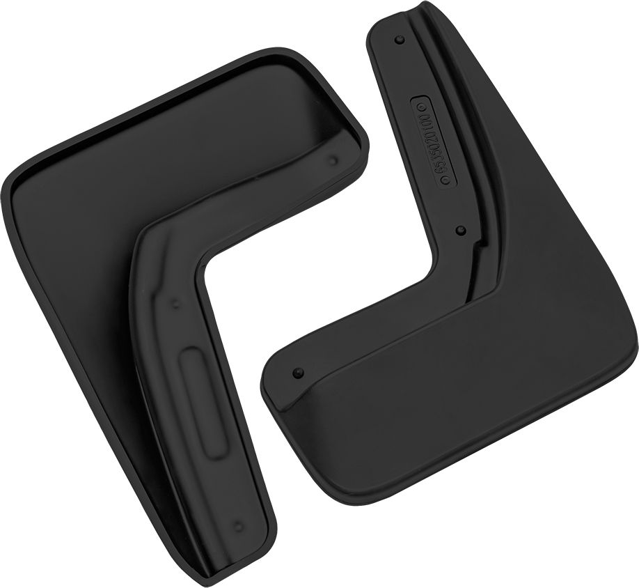 Брызговики Rezkon задняя пара для Volkswagen Polo V до рестайлинга седан 2010-2015. Артикул 6535020100