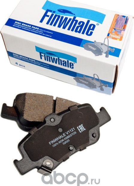Колодки тормозные TOYOTA AURIS 1.33-2.2 07- (сборка Великобритания) задние (Finwhale). Артикул V1121