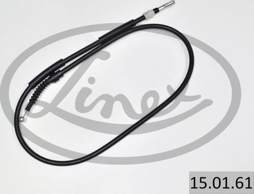 Трос ручника (тросик ручного тормоза) Linex. Артикул 15.01.61