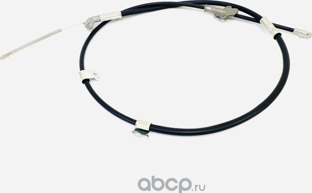 Трос стояночного тормоза правый в сборе с наконечниками (Ukorauto). Артикул U0107025R