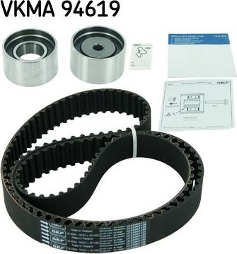 Ремень ГРМ с роликами (комплект) SKF для Mazda MPV II (LW) 2002-2005. Артикул VKMA 94619