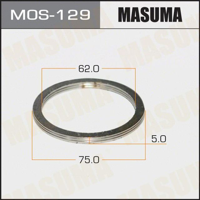 Кольцо уплотнительное (Masuma). Артикул MOS-129