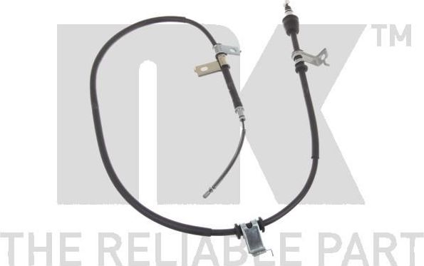 Трос ручника (тросик ручного тормоза) NK. Артикул 903437