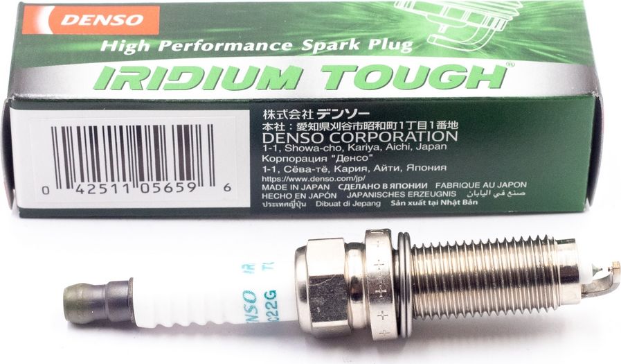 Свеча зажигания Denso Iridium Tough. Артикул VFXEHC22G