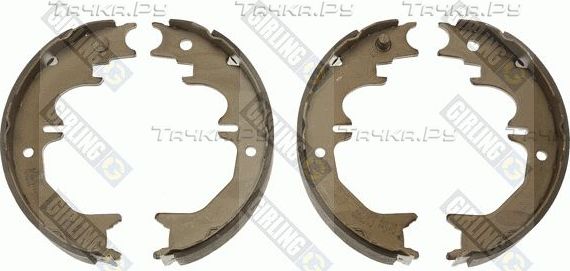 Тормозные колодки (стояночная тормозная система) Girling задние для Lexus GX I 2001-2009. Артикул 5187169